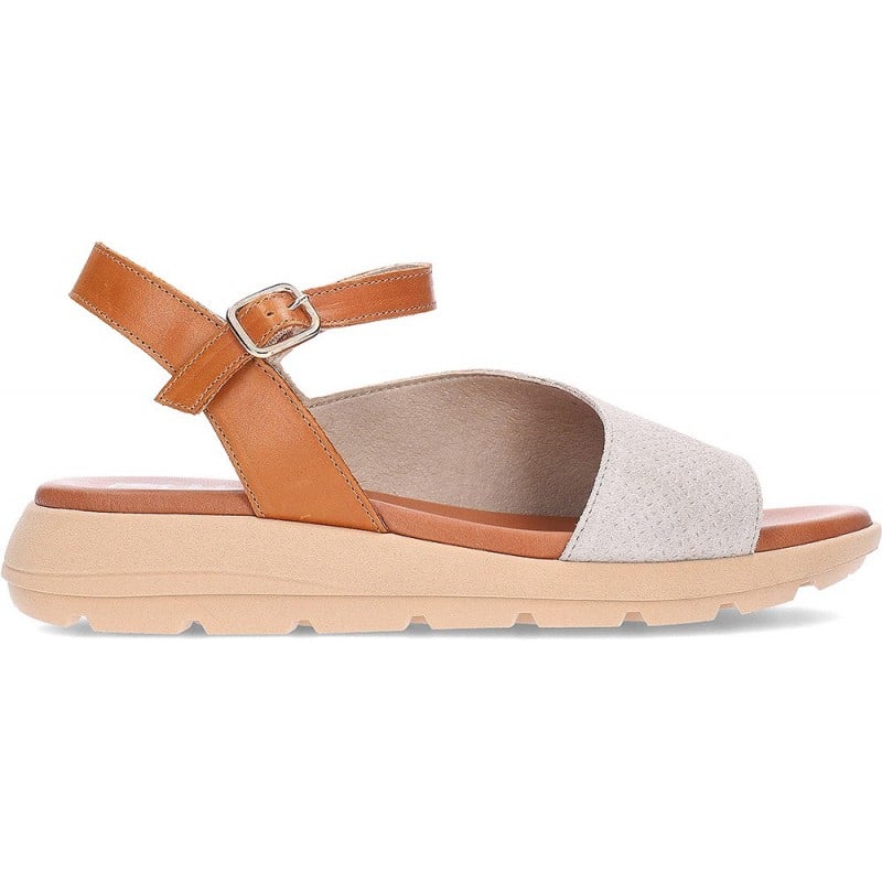 Sandalias para mujer FLUCHOS Gandia D9464 PORCELANA_CUERO