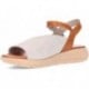 Sandalias para mujer FLUCHOS Gandia D9464 PORCELANA_CUERO
