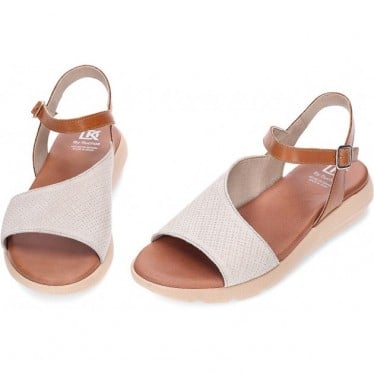 Sandalias para mujer FLUCHOS Gandia D9464 PORCELANA_CUERO