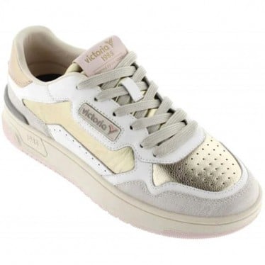 Deportivas para mujer Victoria 8800123 Soft Metal C80 ORO