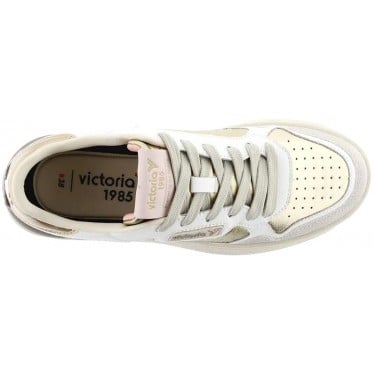 Deportivas para mujer Victoria 8800123 Soft Metal C80 ORO