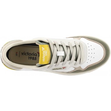 Deportiva para hombre Victoria 8800124 Casual Patch C80 KAKI