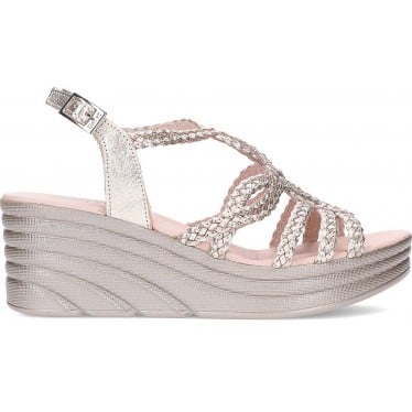Sandalias de piel 24 HRS 26494 JAZMIN
