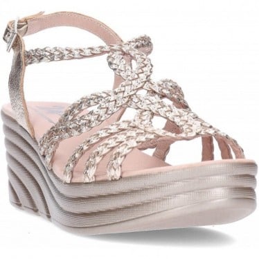 Sandalias de piel 24 HRS 26494 JAZMIN