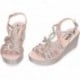 Sandalias de piel 24 HRS 26494 JAZMIN