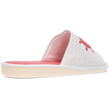 Pantuflas para mujer GARZON Laguna P413 GRIS_PERLA