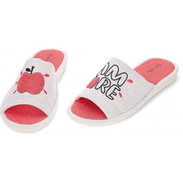 Pantuflas para mujer GARZON Laguna P413 GRIS_PERLA
