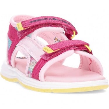 Sandalias de niña PABLOSKY Camping 981780 PINK_YELLOW