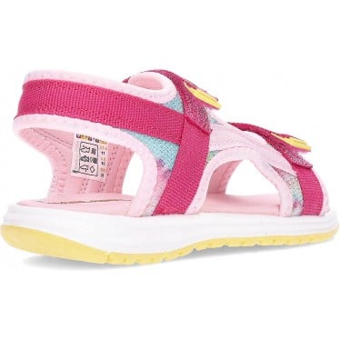 Sandalias de niña PABLOSKY Camping 981780 PINK_YELLOW