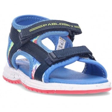 Sandalia para niño PABLOSKY Camping 981620 NAVY_ROYAL