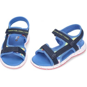 Sandalia para niño PABLOSKY Camping 981620 NAVY_ROYAL