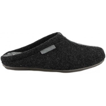 ZAPATILLAS DE CASA VULLADI COMODO NEGRO