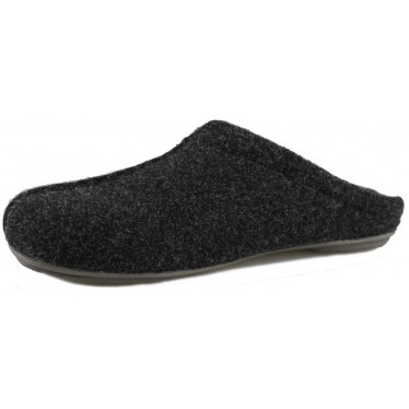ZAPATILLAS DE CASA VULLADI COMODO NEGRO