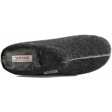 ZAPATILLAS DE CASA VULLADI COMODO NEGRO