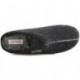 ZAPATILLAS DE CASA VULLADI COMODO NEGRO