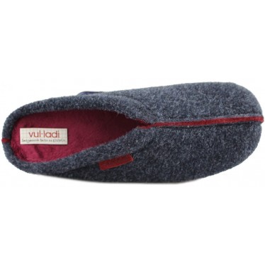 ZAPATILLAS DE CASA VULLADI COMODO AZUL