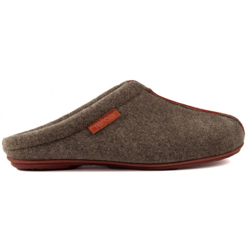 ZAPATILLAS DE CASA VULLADI COMODO MARRON