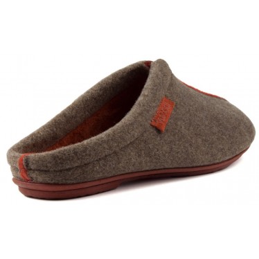 ZAPATILLAS DE CASA VULLADI COMODO MARRON