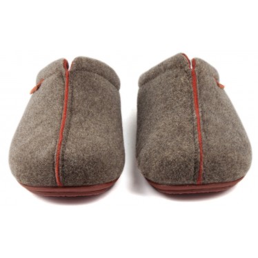 ZAPATILLAS DE CASA VULLADI COMODO MARRON