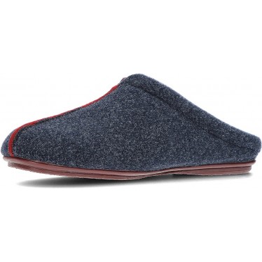 ZAPATILLAS DE CASA VULLADI COMODO MARINO_BURDEOS