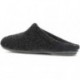 ZAPATILLAS DE CASA VULLADI COMODO NEGRO_CENIZA