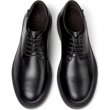 Zapatos de piel CAMPER Dean K100979 NEGRO_001