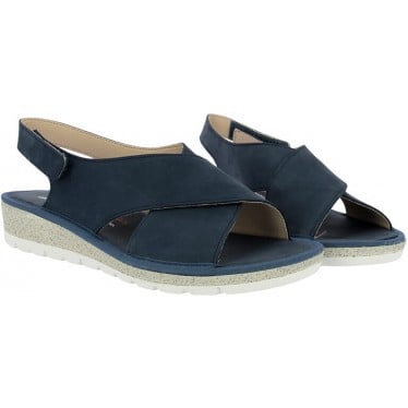 Sandalias para mujer Doctor Cutillas 35410 Tiras cruzadas MARINO
