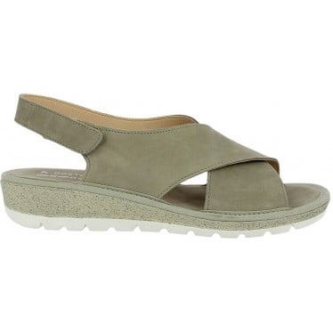 Sandalias para mujer Doctor Cutillas 35410 Tiras cruzadas TAUPE