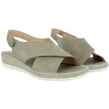 Sandalias para mujer Doctor Cutillas 35410 Tiras cruzadas TAUPE