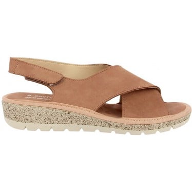 Sandalias para mujer Doctor Cutillas 35410 Tiras cruzadas NUDE