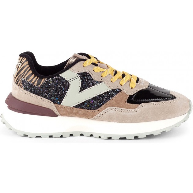 Deportivas Victoria 8807103 Rush Metal Glitter NEGRO Deportivas Victoria 8807103 Rush Metal Glitter NEGRO