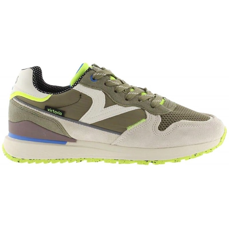 Deportiva para hombre Victoria 8802113 Leggera Mix KAKI