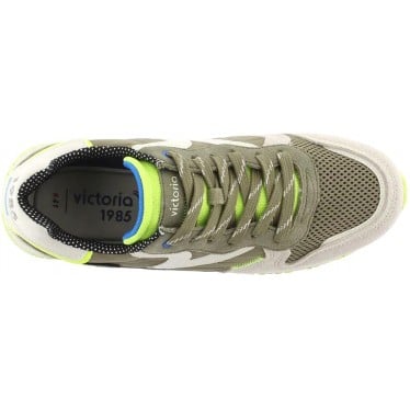 Deportiva para hombre Victoria 8802113 Leggera Mix KAKI