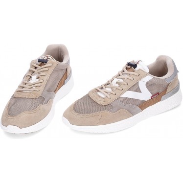 Zapatillas de hombre VICTORIA Anima 8805102 BEIGE