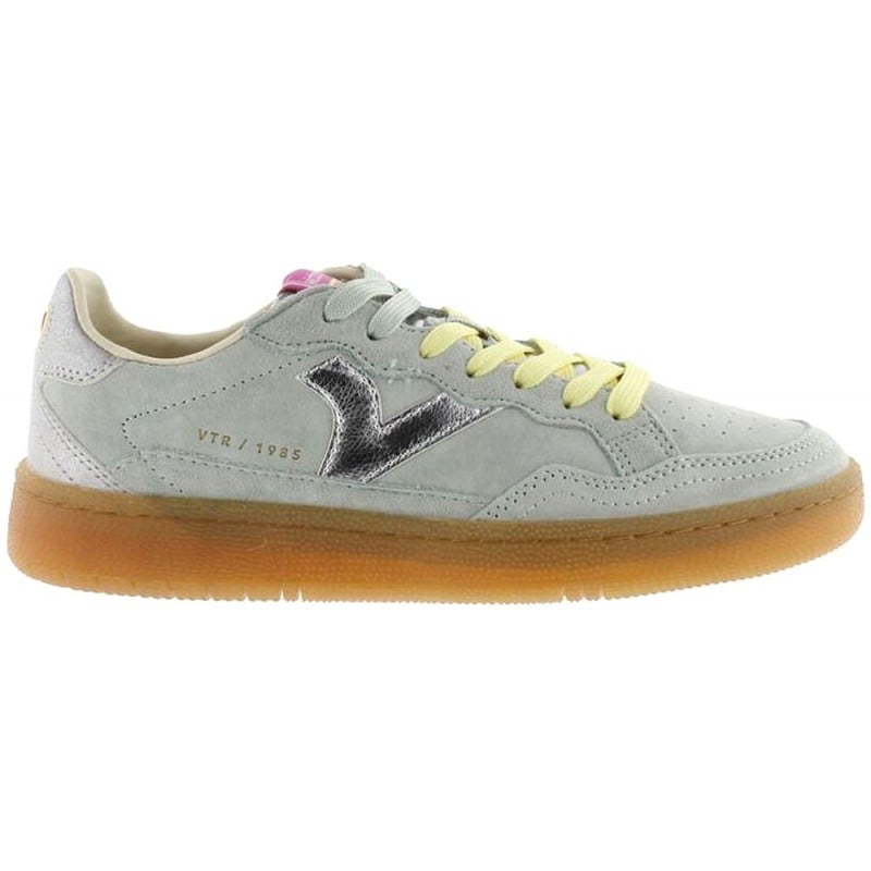 Deportiva para mujer Victoria 8806107 Smash Suede MENTA