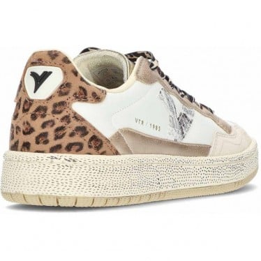 Zapatillas de piel VICTORIA Smash Animal Mix 8806109 BEIGE