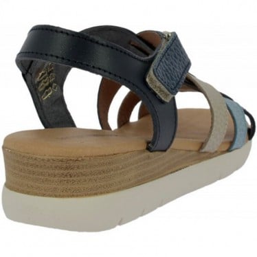 Sandalias de mujer Doctor Cutillas 37853 Autoadherente MARINO