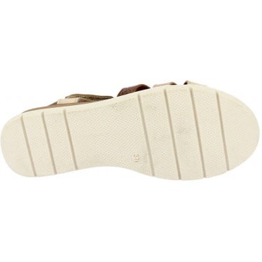 Sandalias de mujer Doctor Cutillas 37853 Autoadherente PLATINO