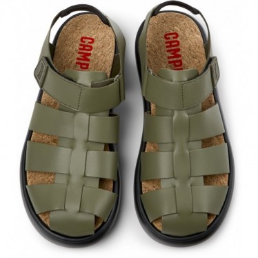 Sandalias de piel CAMPER Pelotas Flota K100938 VERDE_004