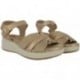 Sandalias de mujer Doctor Cutillas 31617 Tiras BRONCE