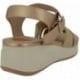Sandalias de mujer Doctor Cutillas 31617 Tiras BRONCE