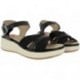 Sandalias de mujer Doctor Cutillas 31617 Tiras NEGRO