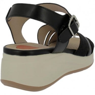 Sandalias de mujer Doctor Cutillas 31617 Tiras NEGRO