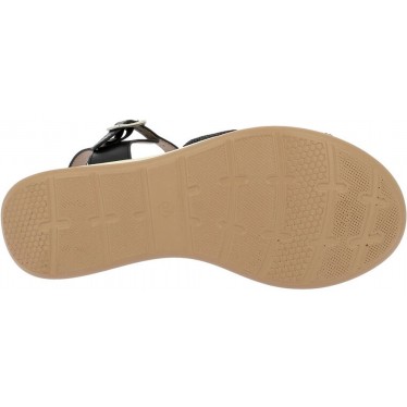 Sandalias de mujer Doctor Cutillas 31617 Tiras NEGRO