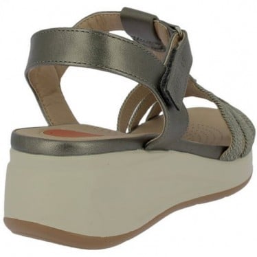 Sandalias de mujer Doctor Cutillas 31616 Trenzado ACERO