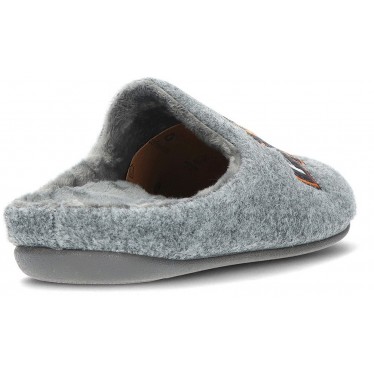 Pantuflas Garzón 8359 Picos GRIS_OSC