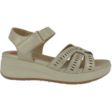 Sandalias de mujer Doctor Cutillas 31615 PLATINO