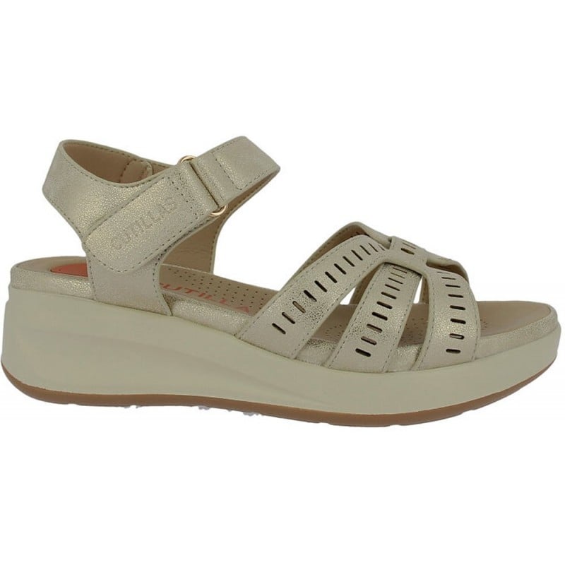 Sandalias de mujer Doctor Cutillas 31615 PLATINO