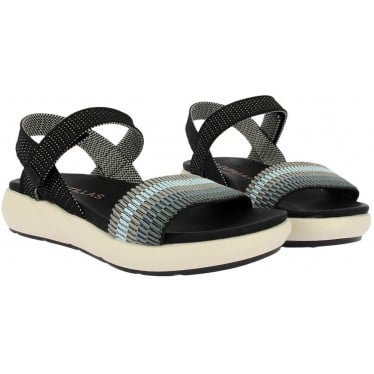 Sandalias de mujer Doctor Cutillas 31411 NEGRO
