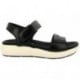 Sandalias de mujer Doctor Cutillas 31408 Elásticos NEGRO